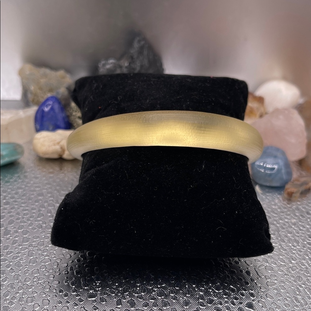 3.23.26 Alexis Bittar Gold Illuminated Reflecting Bracelet